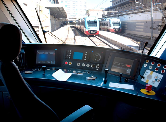 Train control room